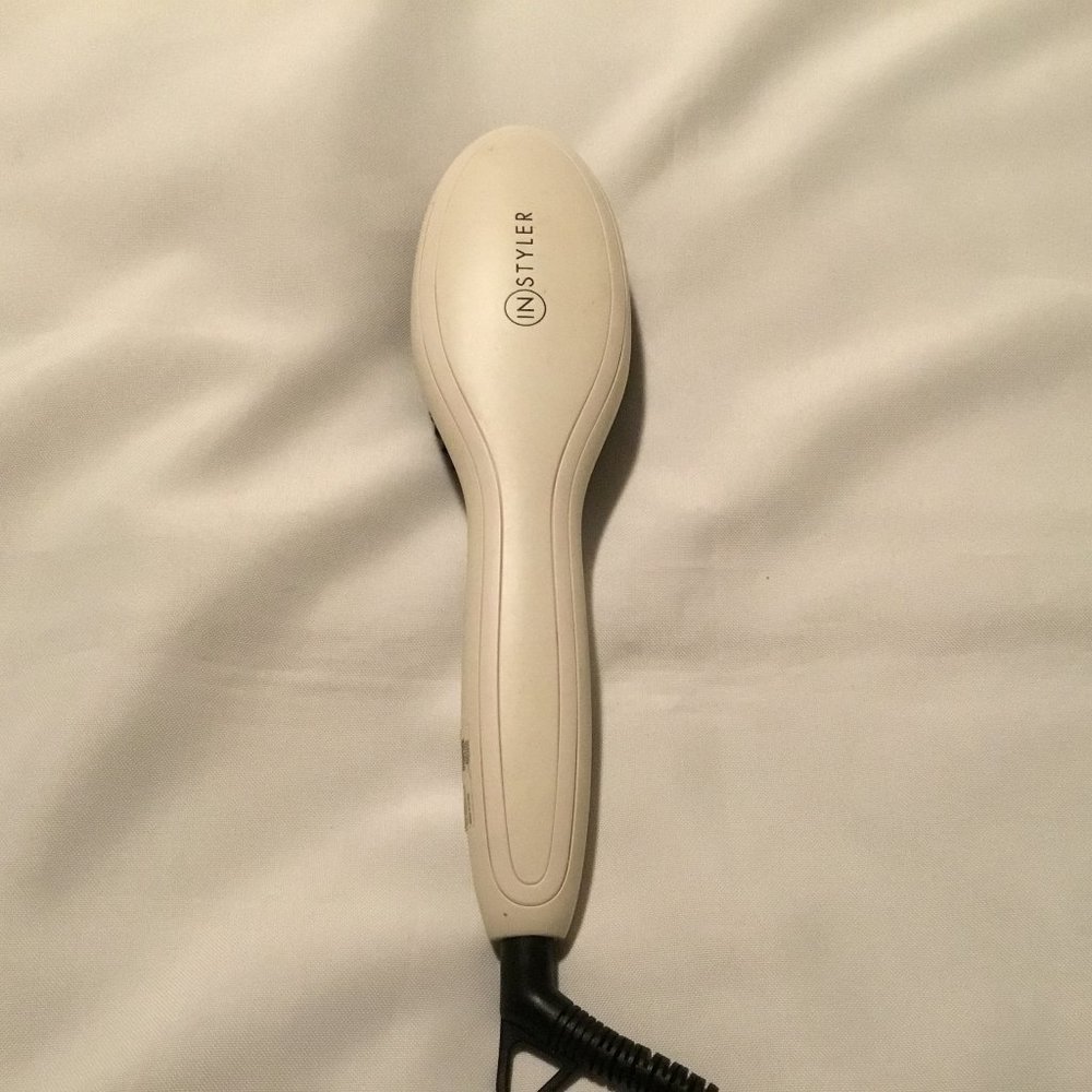 Intertek Simply Straight DK-818 Black Porcelain Hair Straightener EUC